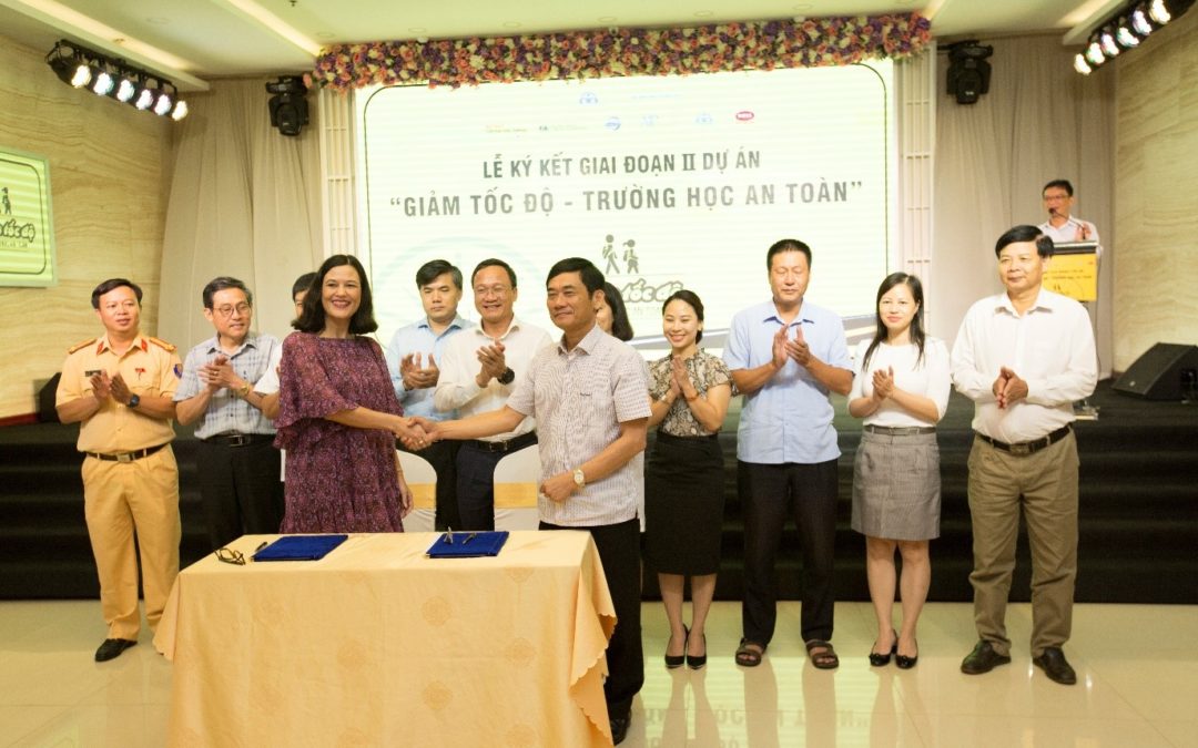 AIP Foundation scales up success of school zone upgrades in HCMC and Pleiku City