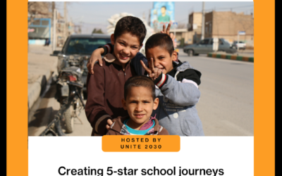 Special SR4S workshop ‘Creating 5-star school journeys’ presented at the Youth SDG Summit 