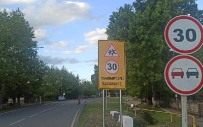 Zugdidi City Municipality (Georgia) set 30km/h speed limit around school zones