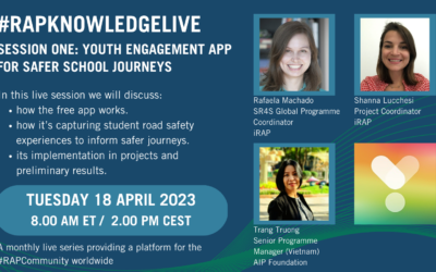 Missed the first #RAPKnowledgeLive session? Watch the recording on the Youth Engagement App for safer school journeys here!