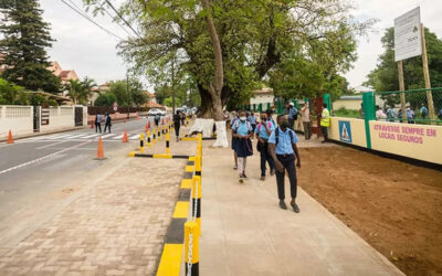 Mozambique School Zone Safety Supported with Star Rating for Schools