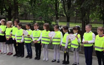 Speed management infrastructure piloted to support new 30km/h speed limit rules around schools in Moldova (EASST)
