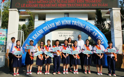 Tornando as zonas escolares seguras uma realidade: Primeira implementação do guia de zonas escolares seguras na cidade de Ho Chi Minh, Vietname