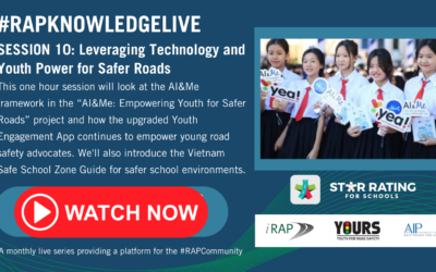 #RAPKnowledgeLive Session 10: Leveraging Technology and Youth Power for Safer Roads – Recording now available