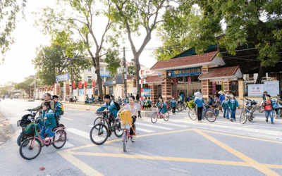Del piloto al marco nacional: el programa Zonas Lentas, Zonas Seguras transforma los recorridos escolares en Vietnam