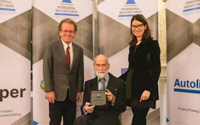 A Fundação AIP ganha o prestigiado Prêmio Internacional Príncipe Michael pelo programa de segurança rodoviária infantil SAFE STEPS no Camboja e no Vietnã.