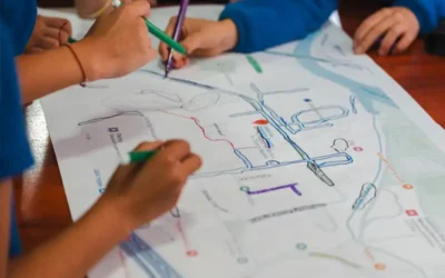 Primeros pasos hacia viajes más seguros a la escuela en Cluj, Rumania, con el apoyo de FIA Foundation