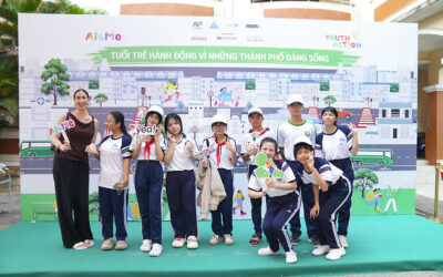 Se lanza la campaña "Acción Juvenil por Ciudades Habitables" en las provincias de Vinh Long y An Giang, Vietnam.