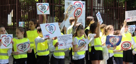 EASST lance une nouvelle coalition et un outil d'évaluation des zones scolaires pour améliorer la sécurité routière des enfants en Europe de l'Est, en Asie centrale et dans le Caucase